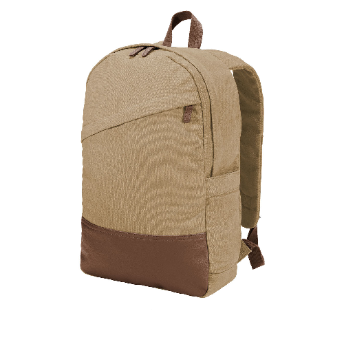 Port Authority ® Cotton Canvas Backpack